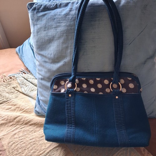 Handbag earth squared fab - handbag.,