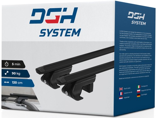Roof rack bars rails - roof,