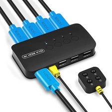 Dgogrt hdmi kvm switch port - hdmi,