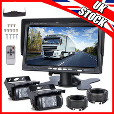 2 x Reversing Camera + 7" LCD