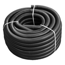 Corrugated, flexible pond pump