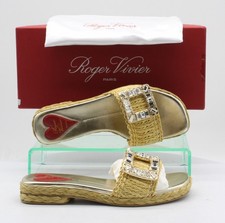 ROGER VIVIER RAFFIA WOMENS