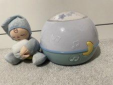 Chicco Musical Night Light, First Dreams Next2Stars Projector with Teddy, Blue