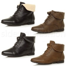 Womens ladies low heel flat