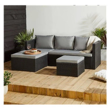 Modern Rattan Sofa Set