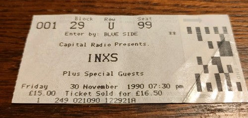 Inxs november 1990 wembley - inxs, 30