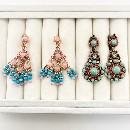 Joan rivers earrings lot set - joan,
