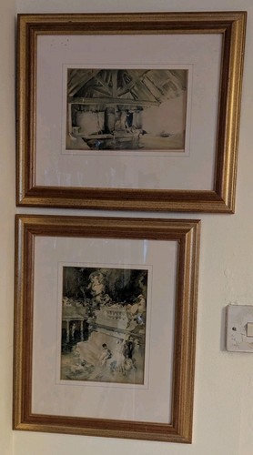 Pair william russell flint - of,