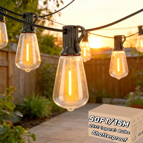 50ft garden lights - garden, ,