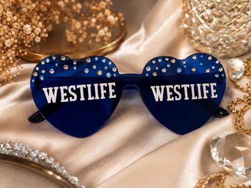 Westlife heart glasses - westlife,