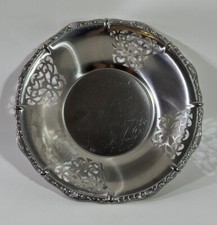 Vintage Alfra Alessi Fruit Bowl Frutta Centro Tavola Acciaio Inox 18/10 HLF2