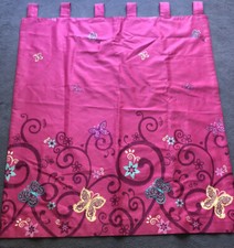 Set of 2 sequin pink curtains
