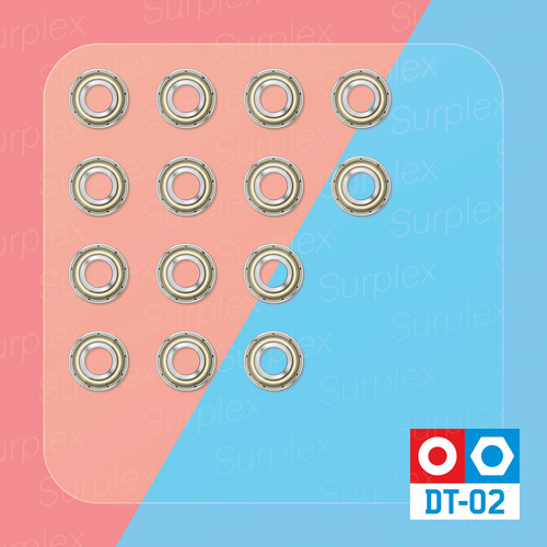 Complete ball bearing - complete, 14-pc