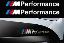 2x BMW M PERFORMANCE SIDE