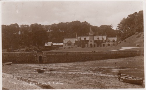 Postcard place house - place, st