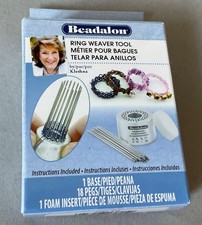 Beadalon ring weaver tool complete set ideal for  jewellery maker making