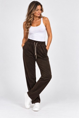 Ladies ribbed wide - wide, casual