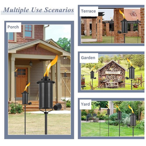 Pack metal torches for - torches,