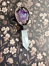 Amethyst Merkaba Pendulum