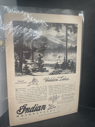 1944 indian motorcycles - 1944, ad