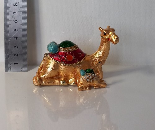 New camel trinket box - new,