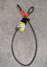 Kryptonite Kryptoflex Steel Flex Cable Lock - 120cm x 10mm - Double Loop Bicycle