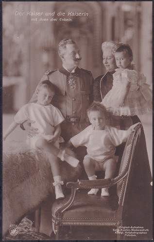 Postcard the kaiser - sw,