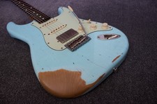 Fender Stratocaster Relic Guitar + Custom Upgrades, Fralin/Duncan JB Pickups etc