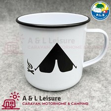 Enamel Camping Tent  Mug / Tin
