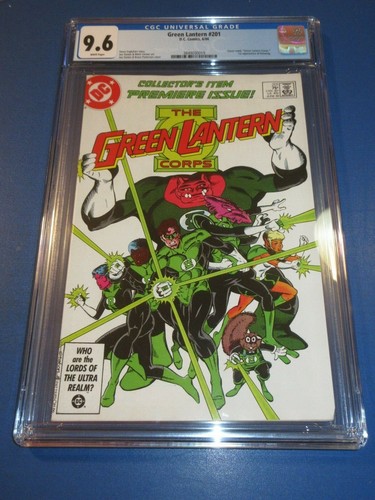 Green lantern 201 - green, bronze