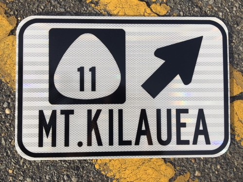 Kilauea volcano hawaii road - mt,