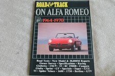 Alfa Romeo Giulietta Canguro Giulia Sprint GT Speciale Super Spider TI Book (GM)