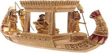 Egyptian Canopy Boat Ornament