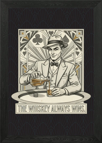 The whiskey always wins - always,