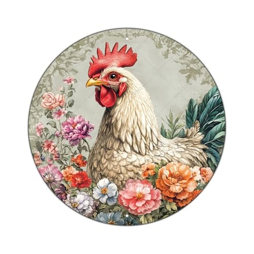 Chicken coop hen - hen, vintage