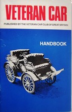 RARE Veteran Car Handbook No