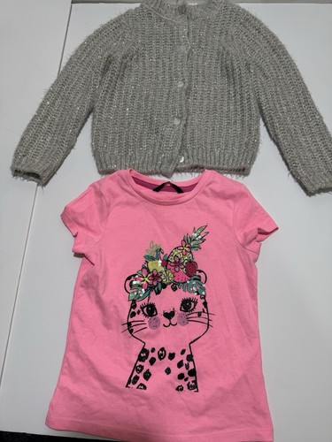 Girls grey jumper - h&m, and