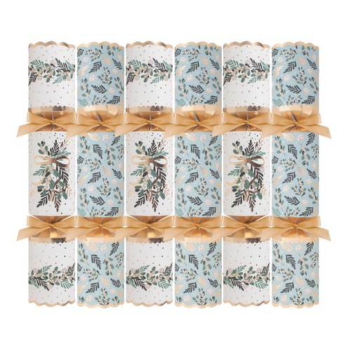 Deluxe christmas crackers blue - christmas,