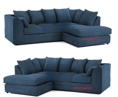 Midnight blue jumbo cord - midnight,