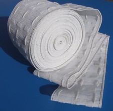 10 METRES OF TOP QUALITY 3" RUFFLETTE  PENCIL PLEAT CURTAIN TAPE