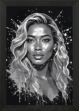 Beyonce Black and White