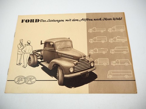Original brochure ford 1000 - original, fk