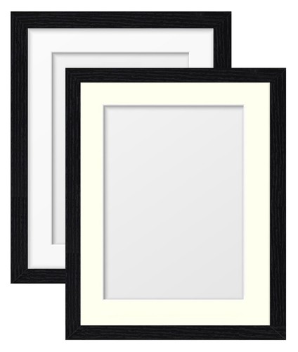 Black photo frame poster - photo,