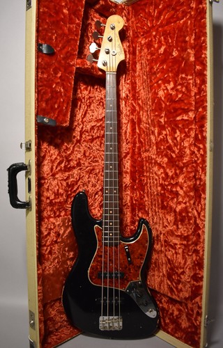 1964 fender jazz bass black - 1964,