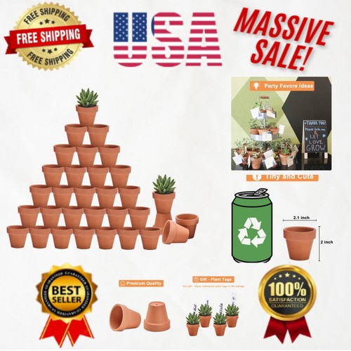 32pcs mini terracotta - 32pcs, 2"