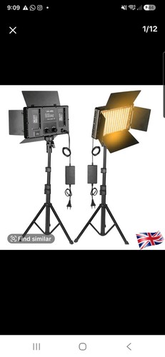 Led video photo studio lights - led,