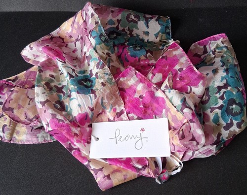 Multi coloured fucsia print - fucsia,