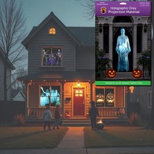 Gray Holographic 5 ft x 9 ft