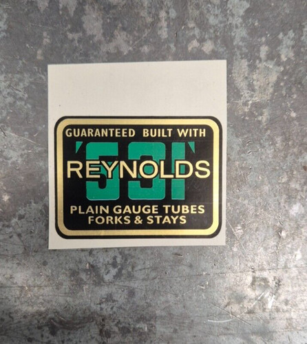 Reynolds 531 frame - frame, decal