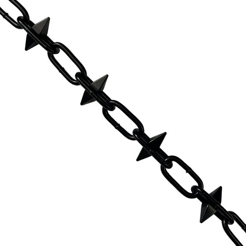 Steel spiked chain - steel,